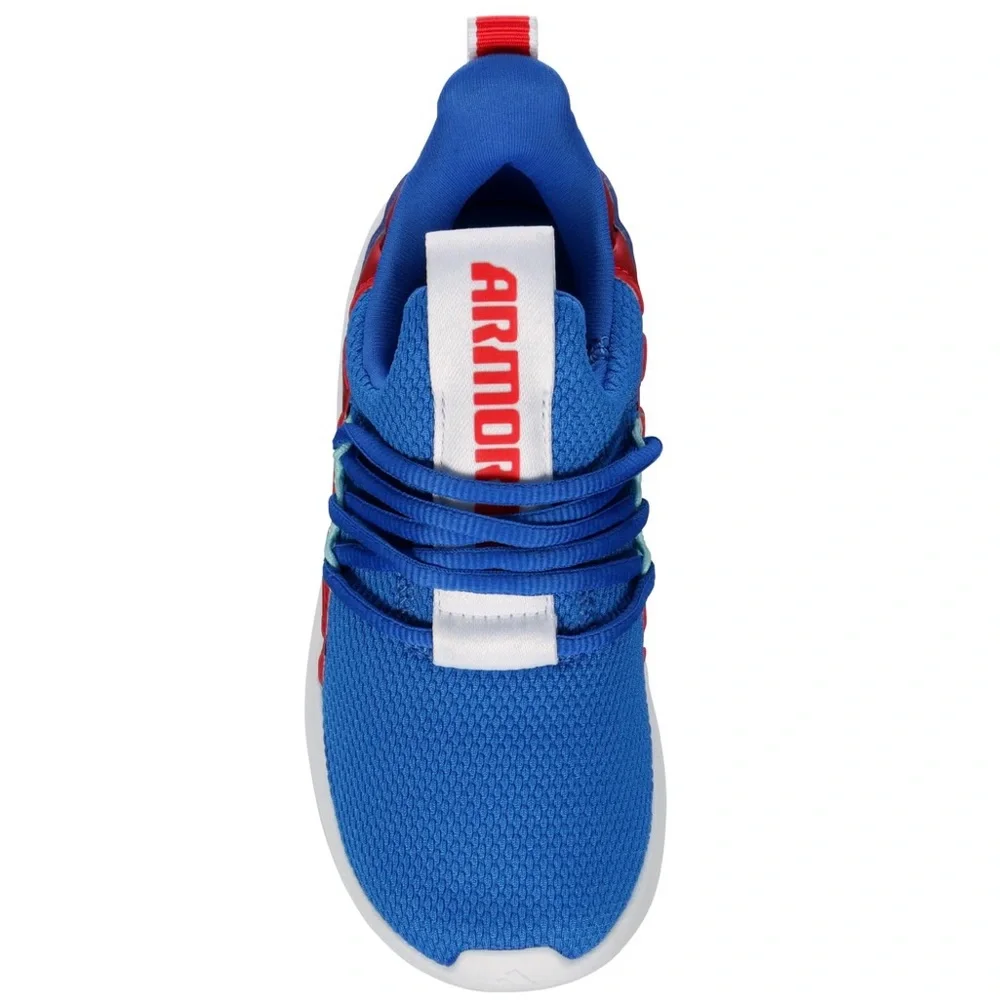 ADIDAS MARVEL CAPTAIN AMERICA LITE RACER ADAPT 7.0 SHOES KIDS Size 2